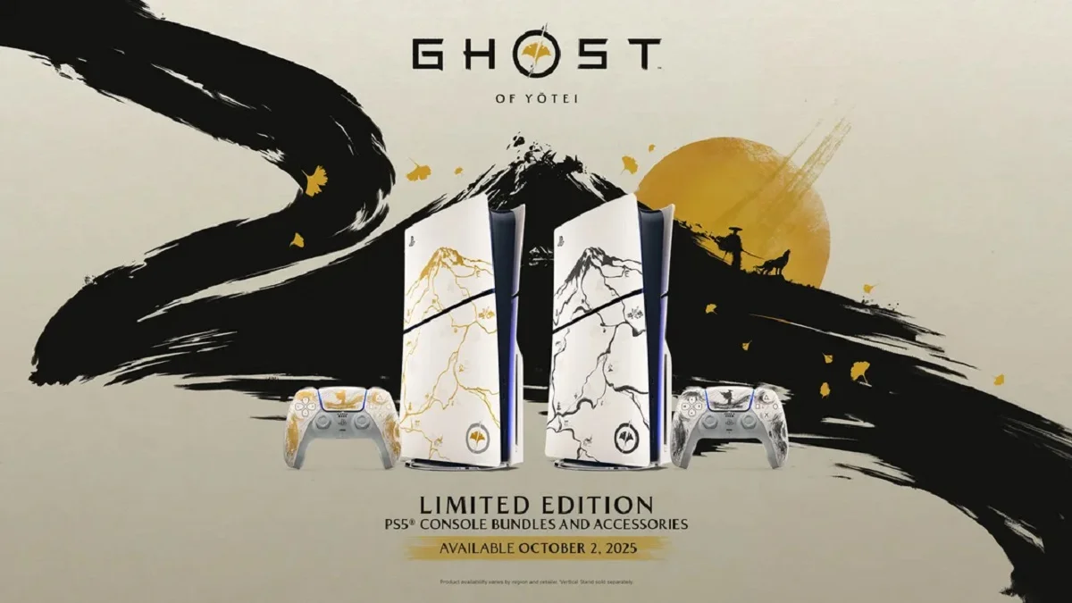 Sony и Sucker Punch представили лимитированные PS5 и DualSense в стиле Ghost of Yotei